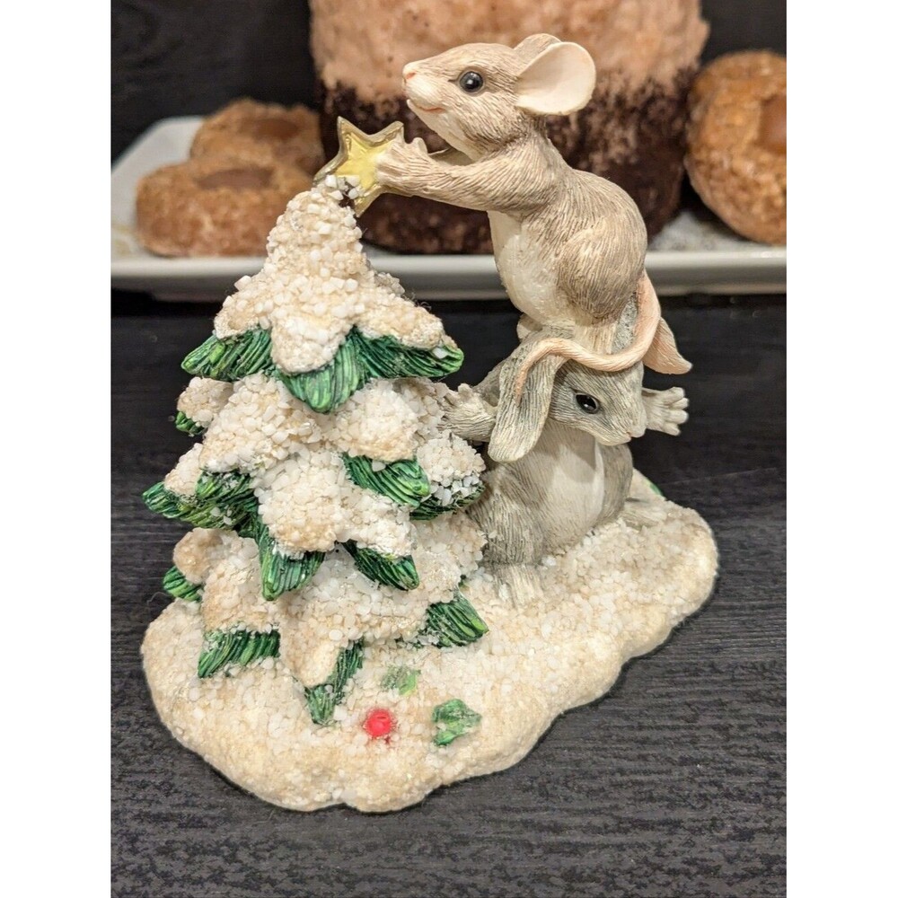 Silvestri Vintage Charming Tails Teamwork Helps Figurine By Dean Griff